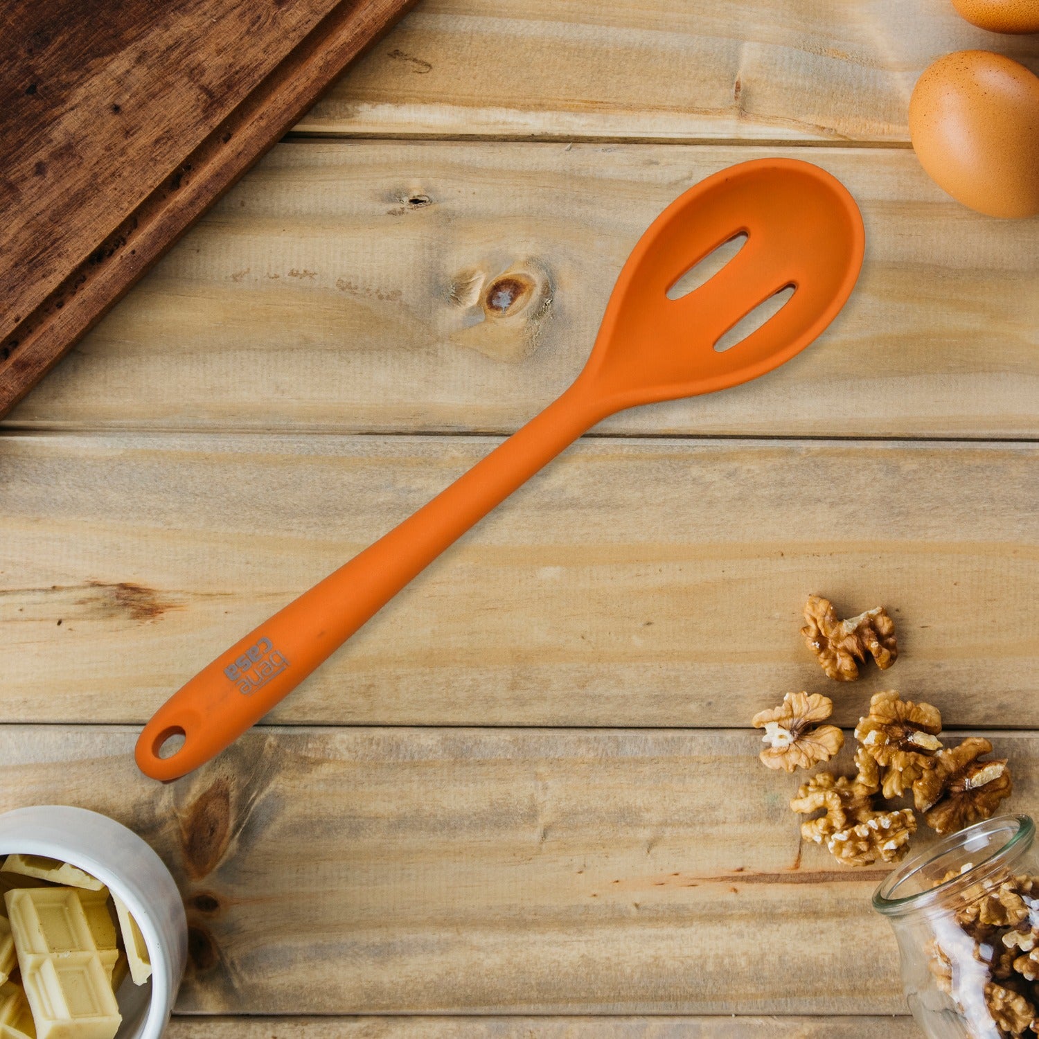 5404 Silicon Non-stick Heat Resistant Kitchen Item Premium Spoon ( 1pc ). 5404 Silicon Non-stick Heat Resistant Kitchen Item Premium Spoon ( 1pc ).